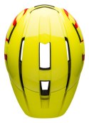 Kask juniorski BELL SIDETRACK II strike gloss hi-viz red roz. Uniwersalny (50-57 cm)