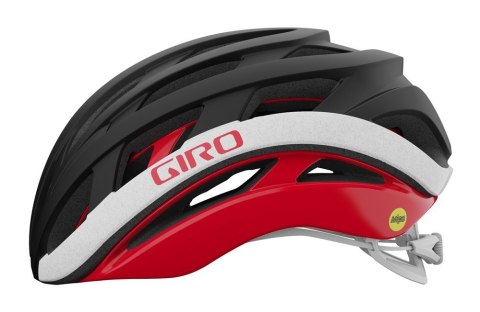 Kask szosowy GIRO HELIOS SPHERICAL MIPS matte black red roz. M (55-59 cm) (NEW)