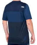 Koszulka męska 100% AIRMATIC Jersey krótki rękaw blue midnight roz. XL (WYPRZEDAŻ -50%)