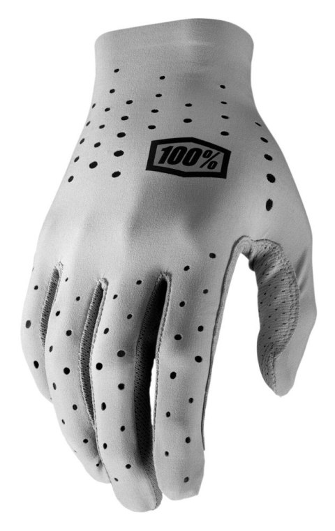 Rękawiczki 100% SLING Glove Grey roz. M (długość dłoni 187-193 mm) (WYPRZEDAŻ -50%)