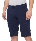 Szorty męskie 100% RIDECAMP Shorts navy roz.28 (42 EUR) (WYPRZEDAŻ -50%)