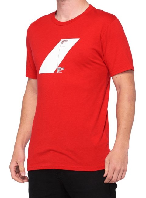 T-shirt 100% BOTNET krótki rekaw Red roz. L (WYPRZEDAŻ -50%)