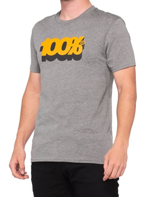 T-shirt 100% VOLTA krótki rekaw Grey roz. XL (WYPRZEDAŻ -50%)