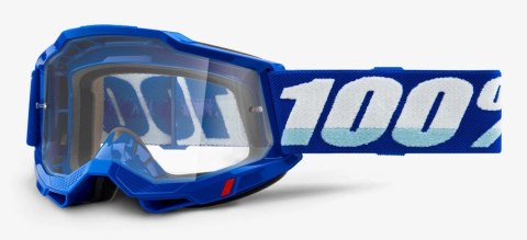 Gogle 100% ACCURI 2 BLUE (Szyba Przezroczysta Anti-Fog, LT 88%-92%) (WYPRZEDAŻ -50%) Gogle 100% ACCURI 2 BLUE (Szyba Przezroczysta Anti-Fog, LT 88%-92%) (WYPRZEDAŻ -50%)