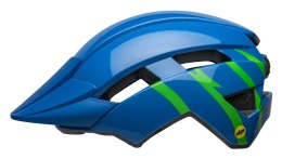 Kask dziecięcy BELL SIDETRACK II strike gloss blue green roz. Uniwersalny (47-54 cm) (NEW)