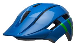 Kask dziecięcy BELL SIDETRACK II strike gloss blue green roz. Uniwersalny (47-54 cm) (NEW)