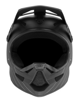 Kask full face juniorski 100% STATUS DH/BMX Helmet Essential Black roz. S (47-48 cm) (WYPRZEDAŻ -50%)