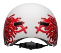 Kask juniorski BELL SPAN matte white eyes roz. XS (49-53 cm)