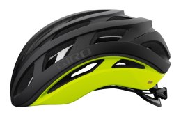 Kask szosowy GIRO HELIOS SPHERICAL MIPS matte black fade highlight yellow roz. S (51-55 cm) (WYPRZEDAŻ -50%)