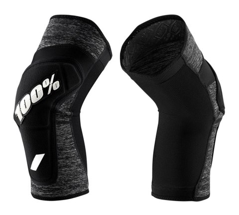 Ochraniacze na kolana 100% RIDECAMP Knee Guard grey heather black roz. XL (WYPRZEDAŻ -50%)