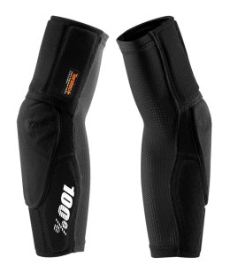 Ochraniacze na łokcie 100% TERATEC PLUS Elbow Guards black roz. L (WYPRZEDAŻ -50%)