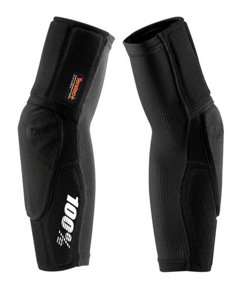 Ochraniacze na łokcie 100% TERATEC PLUS Elbow Guards black roz. L (WYPRZEDAŻ -50%)