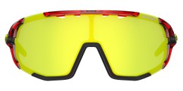 Okulary TIFOSI SLEDGE CLARION crystal red (3szkła Clarion Yellow 10,9% transmisja światła, AC Red, Clear) (NEW)