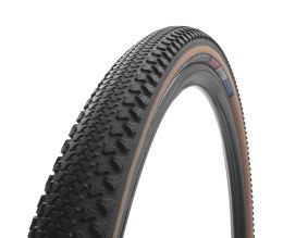 Opona gravel VREDESTEIN Aventura, 700x38C (38-622), Zwijana, TPI120, 450g, TLR, Czarna-Transparenta (NEW)