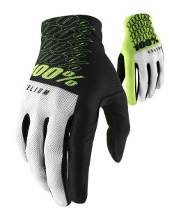 Rękawiczki 100% CELIUM Glove fluo yellow roz. L (długość dłoni 193-200 mm) (WYPRZEDAŻ -50%)