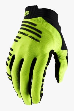 Rękawiczki 100% R-CORE Glove fluo yellow roz. L (długość dłoni 193-200 mm) (WYPRZEDAŻ -50%)