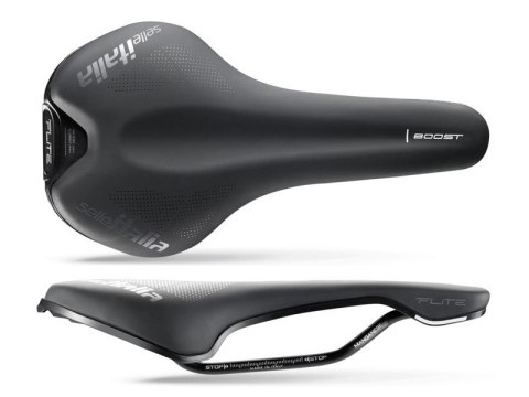 Siodło SELLE ITALIA FLITE BOOST TM L (id match L1), Manganese Rail, Soft-Tek, 243g (NEW)