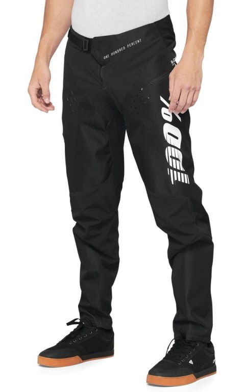 Spodnie męskie 100% R-CORE Pants black roz. 28 (EUR 42) (WYPRZEDAŻ -50%)