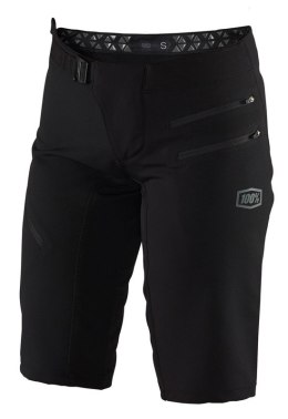 Szorty damskie 100% AIRMATIC Womens Shorts Black roz. S (WYPRZEDAŻ -50%)