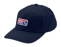 Czapka z daszkiem 100% SELECT Dad hat navy (WYPRZEDAŻ -50%)