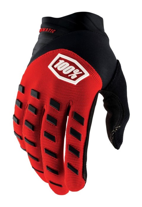 Rękawiczki 100% AIRMATIC Glove red black roz. L (długość dłoni 193-200 mm) (WYPRZEDAŻ -50%)