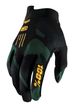 Rękawiczki 100% ITRACK Glove sentinel black roz. XL (długość dłoni 200-209 mm) (WYPRZEDAŻ -50%)