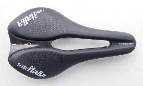 Siodło SELLE ITALIA NOVUS BOOST EVO LADY TM, Superflow L (id match L3), Manganese Rail, Soft-Tek, 242g (NEW)