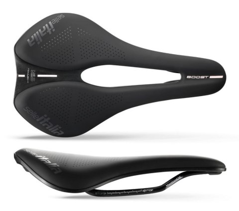 Siodło SELLE ITALIA NOVUS BOOST EVO TM, Superflow L (id match L3), Manganese Rail, Soft-Tek, 255g (NEW)