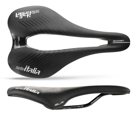 Siodło SELLE ITALIA SLR BOOST LADY TM, Superflow L (id match L3), Manganese Rail, Light Gel, 207g (NEW)