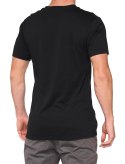 T-shirt 100% ESSENTIAL krótki rękaw black snake roz. M (WYPRZEDAŻ -50%)