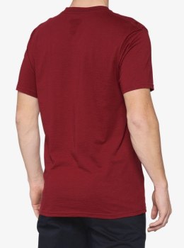 T-shirt 100% ESSENTIAL krótki rękaw brick roz. L (WYPRZEDAŻ -50%)