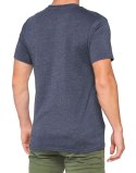 T-shirt 100% TRADEMARK krótki rękaw navy heather roz. L (WYPRZEDAŻ -50%)