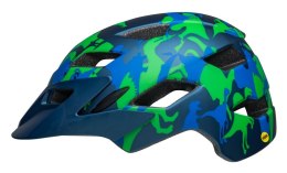 Kask dziecięcy BELL SIDETRACK matte blue camosaurus roz. Uniwersalny (47-54 cm)