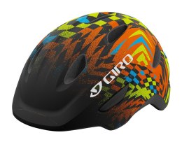 Kask dziecięcy GIRO SCAMP MIPS matte black check fade roz. S (49-53 cm) (NEW)