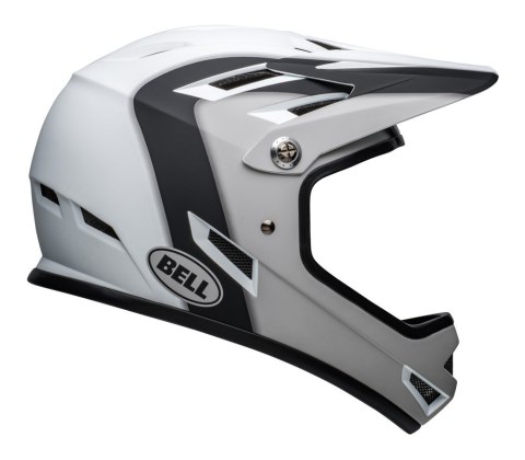 Kask full face BELL SANCTION presences matte black white roz. L (58-60 cm)