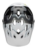 Kask full face BELL SUPER 3R MIPS matte white black roz. L (58-62 cm) (NEW)