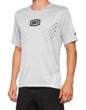 Koszulka męska 100% AIRMATIC Mesh Jersey krótki rękaw grey roz. L (WYPRZEDAŻ -50%)