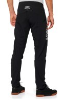 Spodnie męskie 100% R-CORE X Pants black roz. 30 (EUR 44) (WYPRZEDAŻ -50%)