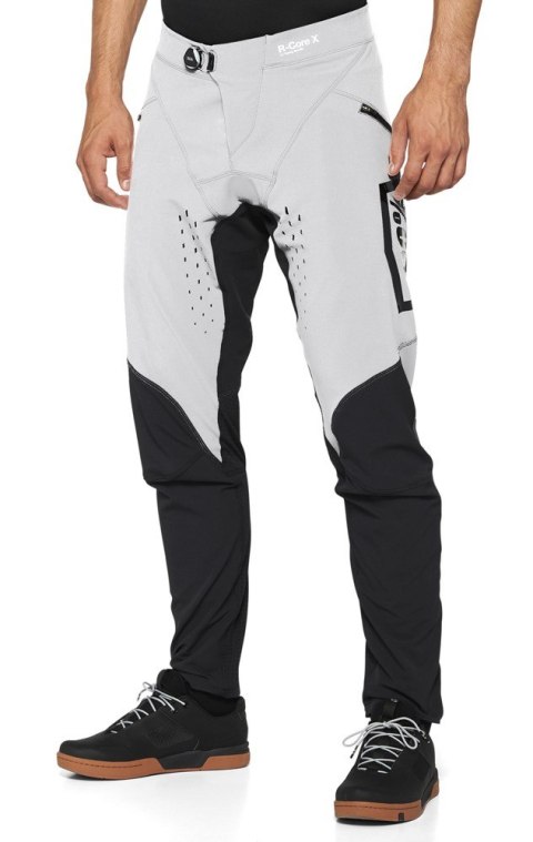 Spodnie męskie 100% R-CORE X Pants grey roz. 32 (EUR 46) (WYPRZEDAŻ -50%)