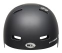 Kask bmx BELL LOCAL matte black white fasthouse roz. M (55-59 cm) (NEW 2024)