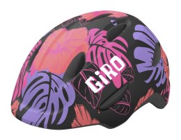 Kask dziecięcy GIRO SCAMP MIPS matte black floral roz. S (49-53 cm) (NEW)