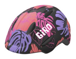 Kask dziecięcy GIRO SCAMP matte black floral roz. S (49-53 cm) (NEW)