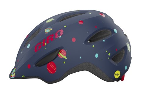 Kask dziecięcy GIRO SCAMP matte midnight space roz. S (49-53 cm) (NEW)