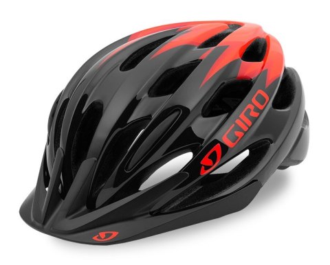 Kask dziecięcy juniorski GIRO RAZE matte black vermillion roz. Uniwersalny (50-57 cm) (NEW)