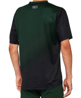 Koszulka męska 100% CELIUM Jersey krótki rękaw forest green black roz. XL (WYPRZEDAŻ -50%)