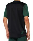 Koszulka męska 100% RIDECAMP Jersey krótki rękaw black forest green roz. L (WYPRZEDAŻ -50%)