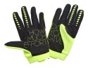 Rękawiczki 100% GEOMATIC Glove fluo yellow roz. XXL (długość dłoni 209-216 mm) (WYPRZEDAŻ -50%)