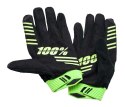 Rękawiczki 100% R-CORE Gloves Black Lime - L (długość dłoni 193-200 mm) (WYPRZEDAŻ -50%)