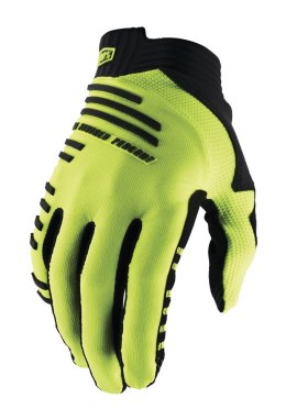 Rękawiczki 100% R-CORE Gloves Fluo Yellow - L (długość dłoni 193-200 mm) (WYPRZEDAŻ -50%)