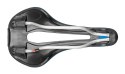 Siodło SELLE ITALIA FLITE BOOST GRAVEL TI316, Superflow S (id match - S3), TI 316 Rail, Fibra-Tek, Light Gel, 228g, Niebieskie (